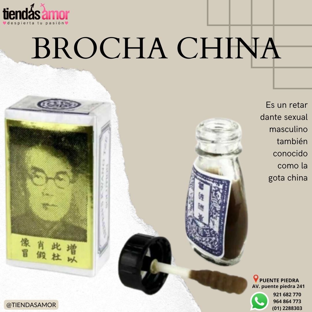 Brocha china retardante sexual masculino